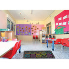 Ashley Productions The Original Fun Mat Mat Runner - 15.5" x 47" - Character Building-Easy to Clean: The absorbent, soft surface makes spills and messes quick to clean up.