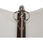 JAM Paper Plastic 1" 3-Ring Binder - Clear-Wide front and back binder panels fully cover standard dividers and sheet protectors. Our 3 metal ring binders have 2 buttons for easy opening and closing, and a convenient pocket on the inside flap.