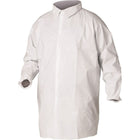 Kimberly-Clark Professional, Kleenguard A20 Lab Coats, Sms, White, Large - 12 Pack-Colour: White