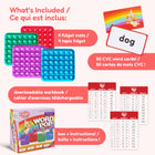 The Fidget Game Word Pop!-Uses multisensory, game-based phonics to strengthen decoding and sound-blending