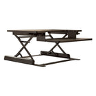 Multiposition Desk Riser, Black-10 position height adjustment