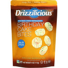 Drizzilicious Mini Rice Cakes - Birthday Cake - 113g-Rice Crisps Reinvented - A lighter take on chocolate cookies that's sweet, delightfully crunchy, and totally satisfying but won't ruin your diet
