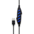 Aluratek Wired USB Stereo Headset with Noise Cancelling Boom Mic and In-Line Controls - Black-Adjust the boom mic to the prefect level of your voice - mic can rotate up to 270 degrees so you can place the mic on either side of your head