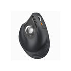 ProtoArc NL Ergonomic Vertical Wireless Trackball Mouse - Silver-Built-in 500mAh lithium battery, easily charge the mouse with the included USB C charging cable anytime anywhere