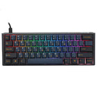 Ducky ONE 3 Pro Nazca RGB Mechanical Keyboard - MX Silver Switch - Mini Layout - Black-8K Polling Rate: The frequency at which the keyboard reports to the computer. A higher polling rate results in lower input lag. Ducky One 3 Pro Nazca Line delivers inputs with an 8,000 Hz polling rate for optimal performance. Faster polling rates mean that keystrokes are detected more quickly, resulting in less lag and fewer missed keystrokes. This can be particularly important in fast-paced typing situations, such as gam
