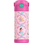 Thermos - Bouteille d'eau isotherme FUNtainer en acier inoxydable - 410 ml - Princesse-Étanche une fois fermé