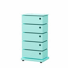 Simply Storage Unit 14.96"W x 10.43"D x 28.35"H - Teal-Easy assembly