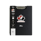 Hilroy Hockey Canada Proboard Clipboard - 9" W x 12" H - Black-Foldable