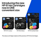 HP 61XL Black High Yield Ink Cartridge - 360 Pages (C0PA4AN)-Designed for compatible HP Deskjet 1000 Printer series, HP ENVY Printer series, HP OfficeJet Printer series