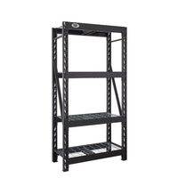 Cat Industrial Shelving with 4 Shelves - 36"W x 18"D x 72"H-Connect multiple Cat Shelving Units for larger spaces