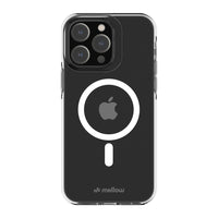 Mellow Eco Case Made With Recycled Materials MagSafe Compatible for Apple iPhone 14 Pro - alaska (Clear)-Made with recycled plastic