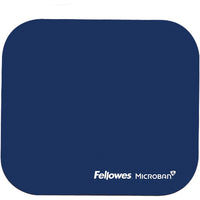 Fellowes Microban Ultra Thin Mouse Pad - Navy-Durable polyester surface withstands daily wear and tear