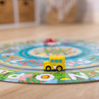 Melissa & Doug - Puzzle de sol en carton Round the Shore Tracks avec véhicules mécaniques - 48 pièces-8
