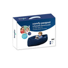 Bouncyband Inflatable Sensory Peapod - 152 cm - Blue-Adaptable: deep pressure adjustable according to need