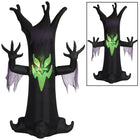 GEMMY Airblown Inflatable Halloween LightShow Projection Animated Fire & Ice Reaching Tree-Arms move up and down