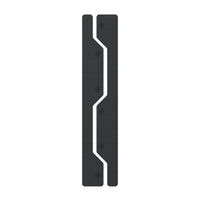 Gator Magnetics 12" Steel Wall Target Edge Caps - 2 Pack-Galvanized steel will not rust or patina