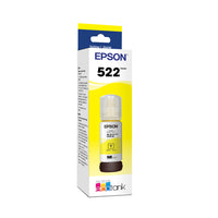 Epson - T522 Bouteille d’encre - Capacité standard - Jaune-Impression de milliers de pages