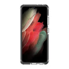 AXS PROShield Military Grade Protection Clear Case for Samsung Galaxy S21 Ultra - Black-Anti-UV material offers a crystal clear design