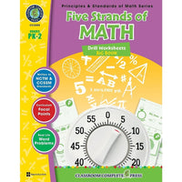 eBook: Five Strands of Math - Drills Big Book - (PDF version - 1-User Download) - ISBN 978-1-55319-521-4 - Grade Pre-K - 2-You will receive two emails: one confirming your entire order, and one with a "Download Software" buttonYou can download immediately or return to your email to download later