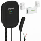 Emporia Classic Level 2 48A Hardwired NACS/TESLA EV Charger and Vue 3 2-Phase Load Management Bundle - Black-Powersmart load management automatically adjusts ev charging rate to keep total electrical usage within system limits while allowing the sum of breakers to exceed panel service rating for optimized energy distribution