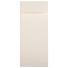 JAM Paper Enveloppes-pochette Strathmore en papier vélin avec fermeture gommée, 4 1/2 x 10 3/8 po, blanc naturel, paq./100-Blanc naturel