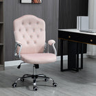 Vinsetto - Chaise de bureau fonction d'inclinaison réglable en hauteur-Faites une pause et détendez-vous grâce à la fonction d’inclinaison