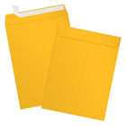 Jam Paper Open End Catalog Premium Envelopes - 9" H x 12" W - Sunflower Yellow - 50 Pack-Size: 9 x 12 inches