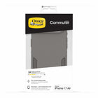OtterBox Commuter Compatible with MagSafe Case with Camera Control for iPhone 17 Air - Cottonwood Glen Brown-Bumpers around the camera protect against hard hits