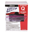 Ziploc Professional Storage Bags, 1 Quart, 500 Pack (SCJ70763)-Store, Protect, & Transport Food and Other Items