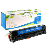 fuzion HP CF381A (312A) Compatible Toner - Standard Yield - Cyan-Cyan