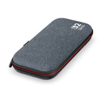 PowerA Slim Case for Nintendo Switch 2 - Dark Heather Grey-Game Storage: Securely holds up to 10 game cards