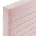 Modway Tranquil Channel Tufted King/California King Headboard - Pink-7 Mounting Positions