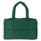 General Supply Goods + Co Overnight Puffer Tote-Soft quilted puffer design made with recycled nylon