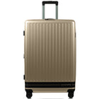 CHAMPS Fresh II  3-Piece Expandable Hardside Luggage Set - Sand-TSA locks on all 3 pcs