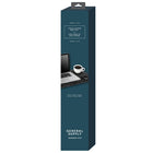 General Supply Goods + Co - Tapis de bureau en similicuir PU - Charbon-Profil mince