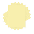 Lettermark Vellum Bristol Cover - 8.5" x 11" - Canary - 250 Sheets/Pack-Toothy Vellum Finish 