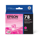 Epson T078 Ink Cartridge - Standard Capacity - Magenta-Get standard-yield capacity per ink cartridge while enjoying cost savings