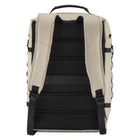 Tucci Italy DashPack Laptop Backpack - Medium - Beige-Trolley Sleeve Included – Perfect for airport and business trips