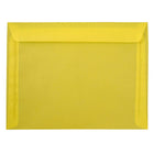 JAM Paper - Enveloppes en papier vélin translucide, 9 x 12 po, jaune, 100 par paquet-Jaune