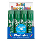Kwik Stix Solid Tempera Paint Sticks - Green - 12/Pack - 2 Pack-The fast, 90 second dry time formula you love