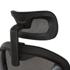 Pro-line II High Mesh Back And Fabric Seat Ergonomic Chair With Headrest - Black-One-touch pneumatic seat height adjustment
