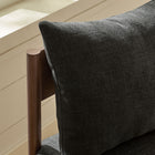 Modway Remington Wood Dining Side Chair - Charcoal-Tapered Mid-Century Legs