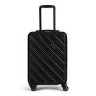 Swiss Mobility 3-Piece ABS Hardside Luggage Set - ABS - Black-Mobility At The Highest Level: A trolley handle & four 360-degree spinners allow you to pull the rolling suitcases with wheels through airports and hotels, the retractable handle with push button locks in two positions to fit men, women, and kids