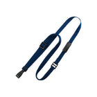 Beslayn Heavy Duty Flat Braid Adjustable Breakaway Lanyard With No Twist Plastic ID Clip - Navy Blue - 50 Pack-Adjustable length from 24 to 44 inches