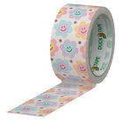 Duck Tape Brand Duct Tape - 1.88" W x 10 yd L - Groovy Daisies-Tears easily by hand for simple application