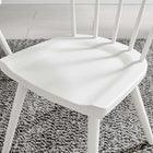 Modway Sutter Wood Dining Side Chair - White-Non-Marking Foot Caps