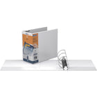 Reliure de présentation Davis Group à anneaux en D et insertion rapide, 5 po, blanche-11,5 po H x 11,5 po L (format lettre)