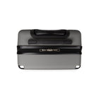 Bugatti - Valise de cabine à coque rigide 21.50po de la collection Monaco - Grey-Intérieur doublé avec panneau séparateur, poche pratique et sangles de serrage pour garder le contenu organisé et en place