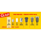 Glad Garbage Bags - X-Small 15 Litres - Lilac - Lavender Scent - 52 Pack-Guaranteed strong: Glad bags are guaranteed strong to handle your toughest garbage messes