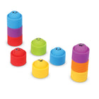 Learning Resources Rainbow Emotions Fidget Poppers Classroom Set - Set of 24-Fine motor fidget fun: Made from soft BPA-free silicone and sized for little hands, these colorful fidget poppers pop and stack, helping kids strengthen fine motor skills!